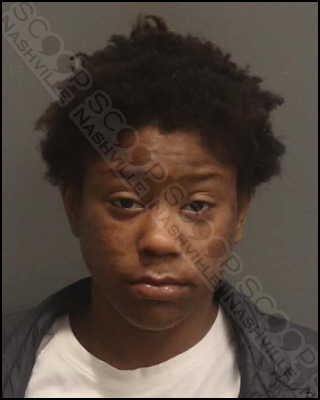 Aaliyah Thompson caught with crack after falling asleep on side of road