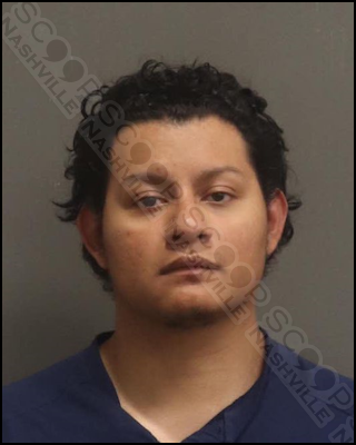 DUI: Egil Miranda-Perez speeds down Old Hickory Boulevard in Toyota Tacoma