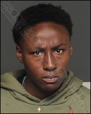 Chreasia Faust resists arrest after caught scamming people by selling candy bars