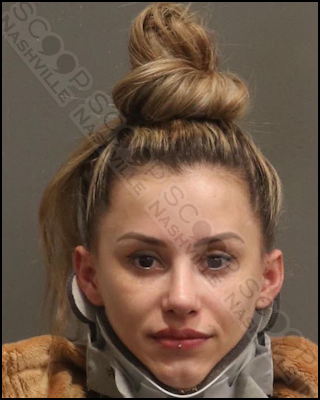 Brittany Chaffin squirts drink into ex-boyfriend’s face while he drove her home