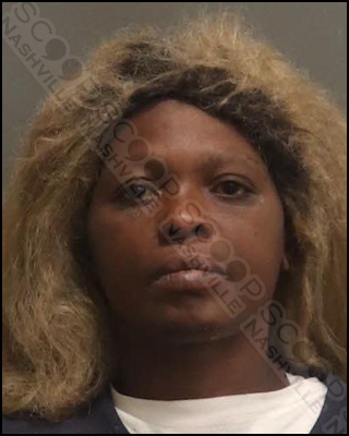 Professional Thief Erica Jones caught after stealing $1,200 worth of merchandise at Hair Global