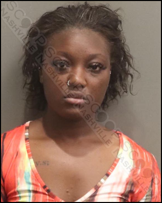 Gabrielle Brown bites & threatens to kill roommate during argument