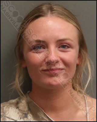 Reghan Oneill drunkenly insults officers as they attempt to help her on Broadway